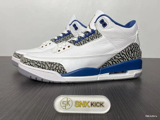 Reps TBK Jordan Blue Racer 3 3819 CT8532- Durable Retro 1013